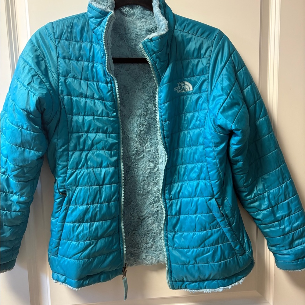 The North Face Women's Teal Puffer Jacket